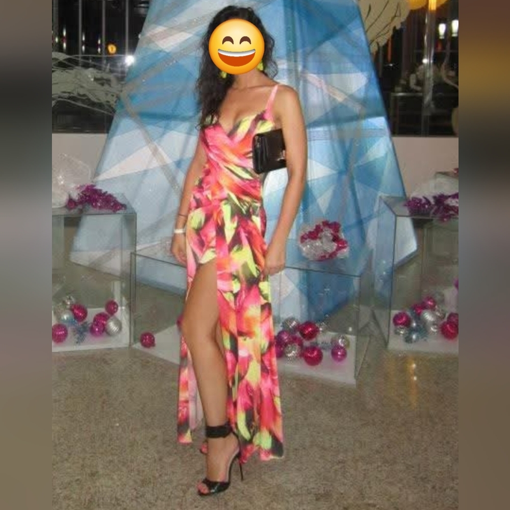 Tropical long dress